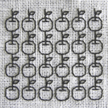 [apple] 見慣れた単純な形の繰り返しで、ﾘﾊﾞｰｼﾌﾞﾙの手始めに適したﾃﾞｻﾞｲﾝを考えてみました。